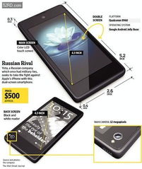 俄罗斯厂商推出奇葩双屏手机配件，销售与维修服务同步上线